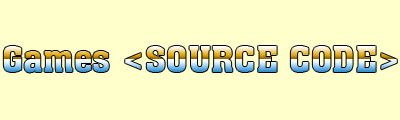 Games SOURCE CODE - Исходные коды Игр. И многое другое.
